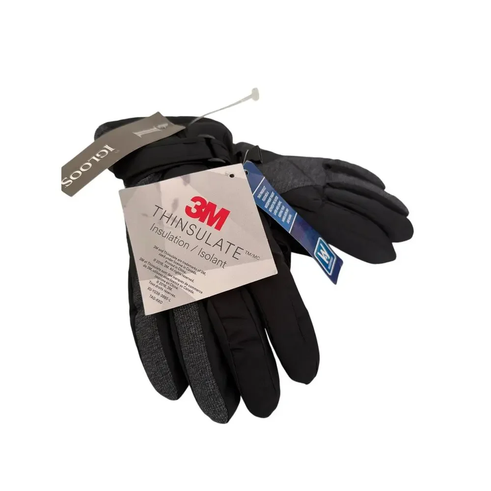 Thinsulated Insulation black gloves